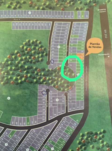 Terreno 922m²- Loteamento Verdes Campos 